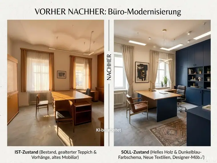 Vom Einzelbüro bis zum Coworking-Space! Büroflächen, die sich Ihrem Bedarf anpassen - flexible Bürolösungen ab 50 m²