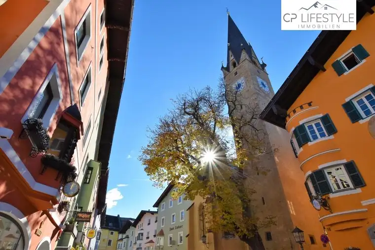 Zentral Wohnen mit direktem Blick auf die Kitzbüheler Andreaskirche