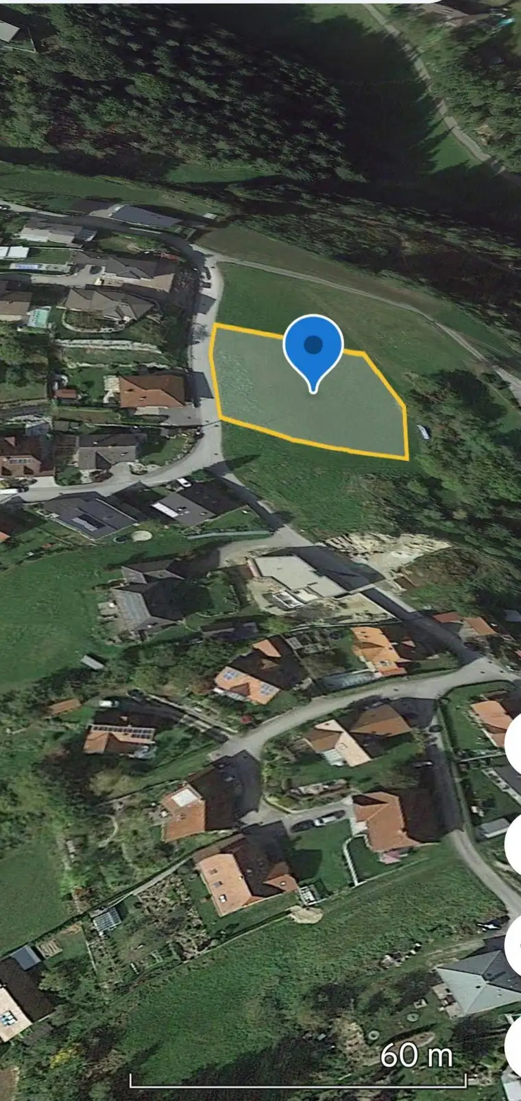 Baugrund in sonniger ruhiger Lage