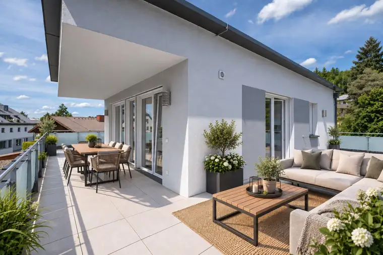 PENTHOUSE-MAISONETTE MIT TRAUMHAFTEM AUSBLICK! 13318F