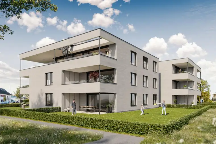 Luxuriöse 3-Zi-Terrassenwohnung - Wohnen am Schlössle Top W08