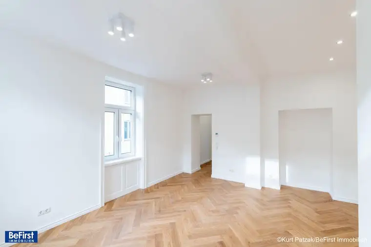 Zauberhafte hochwertigst sanierte Gartenwohnung in elegantem Gründerzeithaus