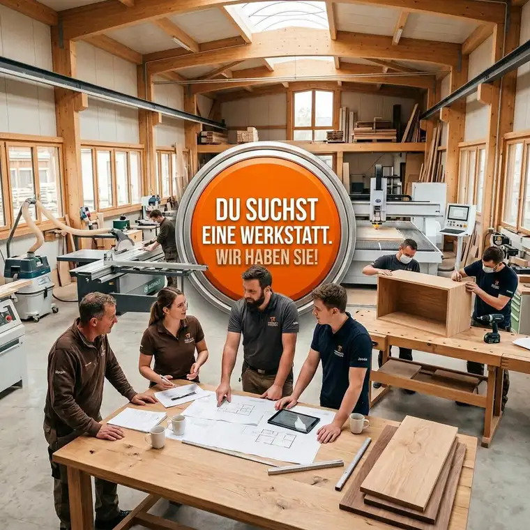 Tischlergemeinschaft sucht Mitnutzer – Werkstattfläche verfügbar
