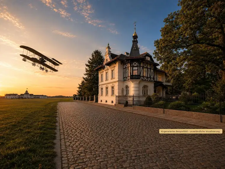 Villa Warchalowski – Historische Wiener Residenz mit Park und baubewilligtem Wohnbauprojekt