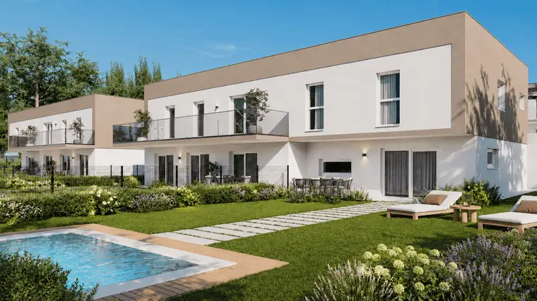 "Neubau-Doppelhaushälfte mit Garten - stilvoll, nachhaltig und hochwertig"