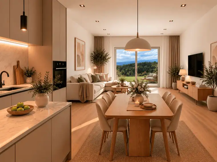  4-Zimmer-Gartenwohnung mit herrlicher Terrasse zum Entspannen