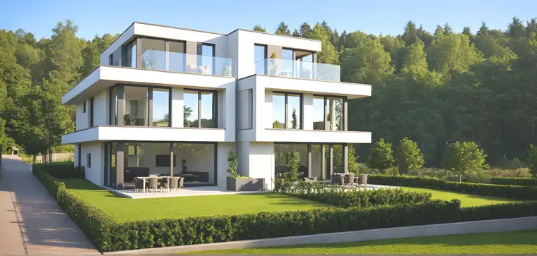 Einzigartiges Design-Doppelhaus in vielleicht schönster Lage von Perchtoldsdorf