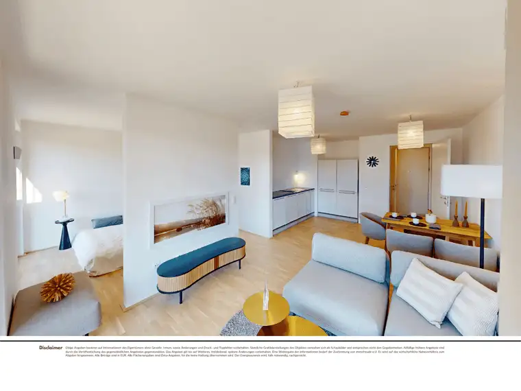 Zum Verkauf steht eine energieeffiziente 2-Zimmer-Neubauwohnung in Wien 1220 Donaustadt, ausgestattet mit Fußbodenheizung, Luftwärmepumpe, Solaranlage und einem ca. 7,20 m² großen Balkon, in unmittelbarer Nähe zur Seestadt.