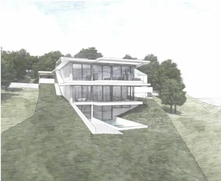 Projektierte Neubauvilla in Neustift am Walde | Projektvorschlag
