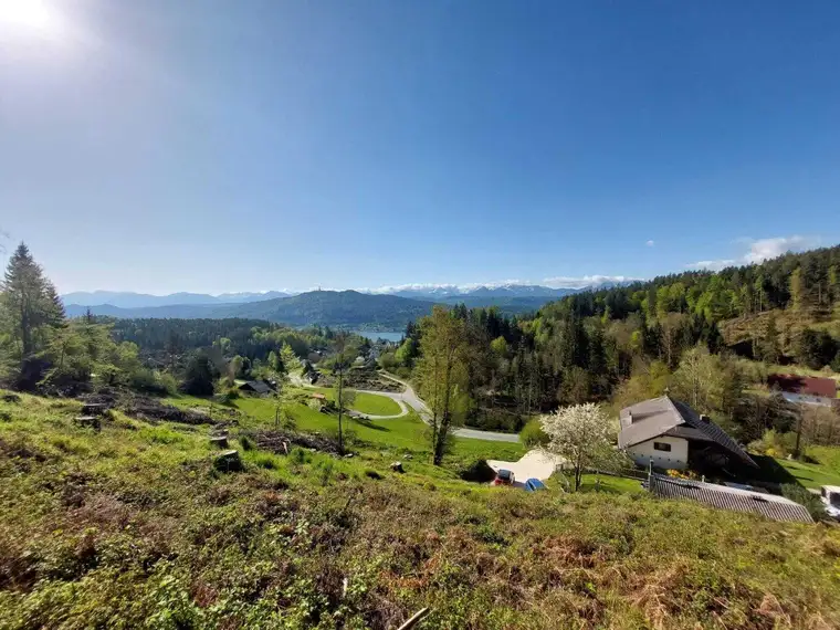 einzigartiges Grundstück mit Seeblick in Panoramalage – oberhalb von Pörtschach am Wörthersee