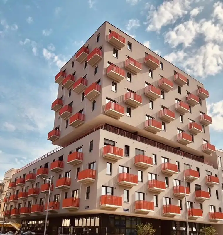 PROVISIONFREI! 6. STOCK! MIO TOWER! HELLE 2. ZIMMER! RUHIG! NÄHE HAUPTBAHNHOF! SONNWENDVIERTEL! WEITBLICK! VERMIETET BIS 30.JUNI.2029