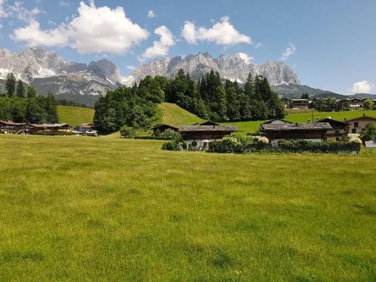 Baugrundstück mit genehmigtem Chaletprojekt in Going bei Kitzbühel