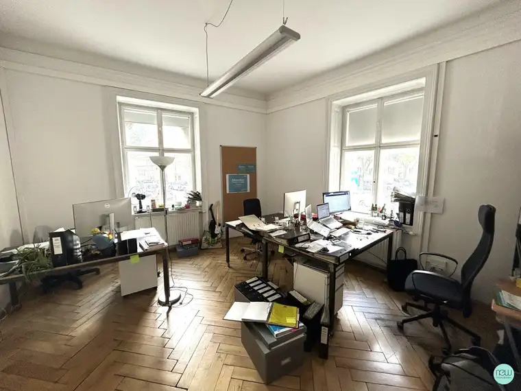 ROCHUMSMARKT / 188 m² Altbaubüro / 8 Räume / 2 Eingänge / zwischen Stadt und Prater