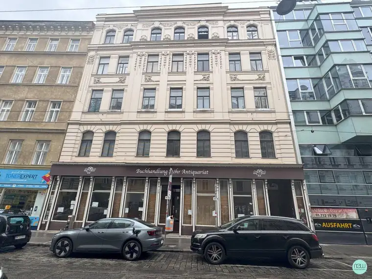 großzügiges Geschäftslokal in der Lerchenfelder Straße / große Auslagenfront