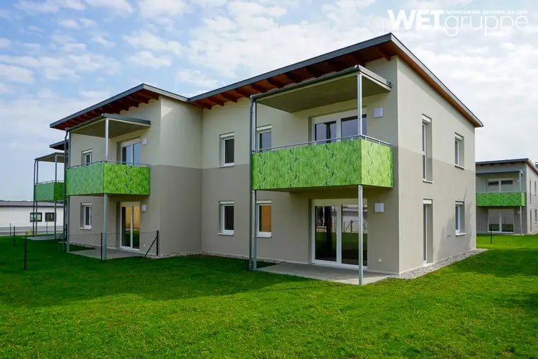 Geförderte 2-Zimmer Mietwohnung | Erdgeschoss | ca. 56 m² | Terrasse