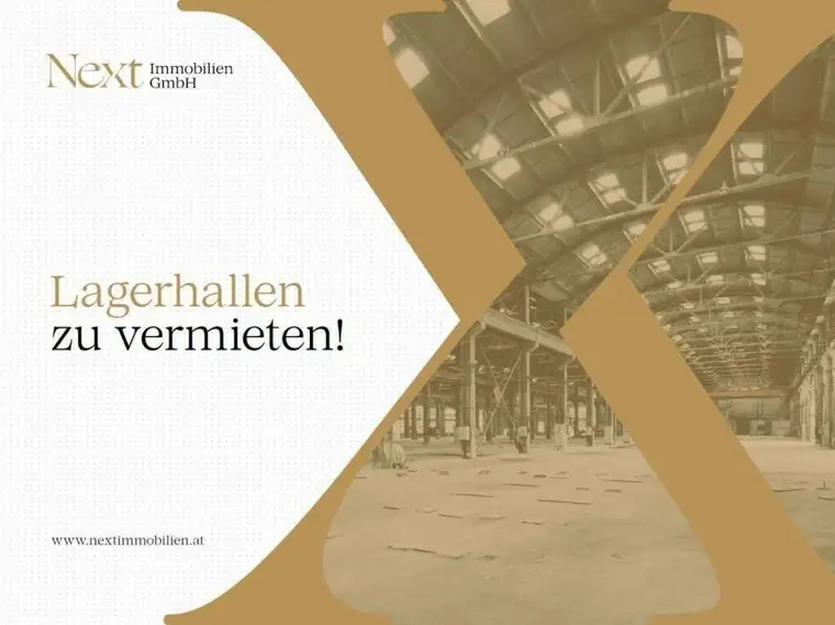 Betriebsliegenschaft mit Lagerhallen inkl. Rolltore, Verkaufs-/Büroflächen &amp; ausreichend Freifläche zu vermieten!