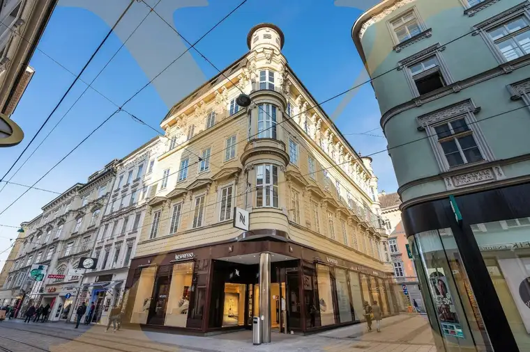 Moderne &amp; klimatisierte Geschäftsfläche in der Linzer Innenstadt zu vermieten!