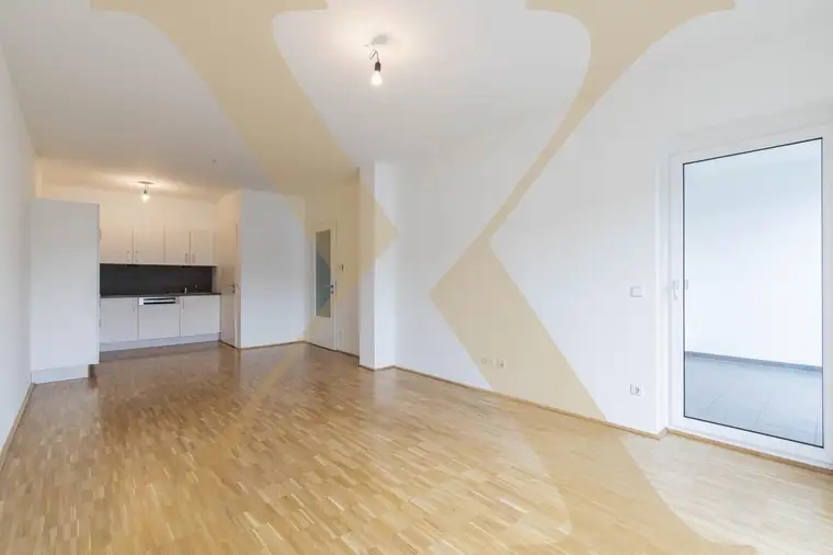 Lichtdurchflutete 2-Zimmer-Wohnung mit Loggia und Einbauküche in Urfahr zu vermieten!