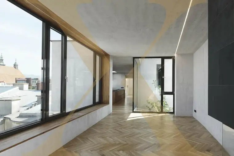 Über den Dächern von Linz - Exklusive Penthousewohnung mit uneinsehbarer Dachterrasse an der Landstraße zu vermieten!