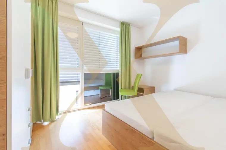Ideale 2,5-Zimmer-Wohnung inkl. moderner Einbauküche und großen Balkon in Linz zu vermieten! Möbliert!
