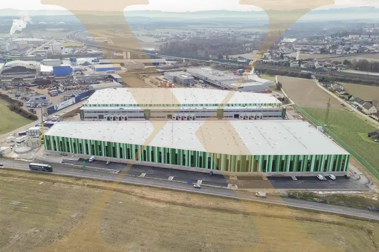 NEUBAU - Lager-/Produktionshalle (optional mit Büroflächen) in Enns/Ennshafen zu vermieten!