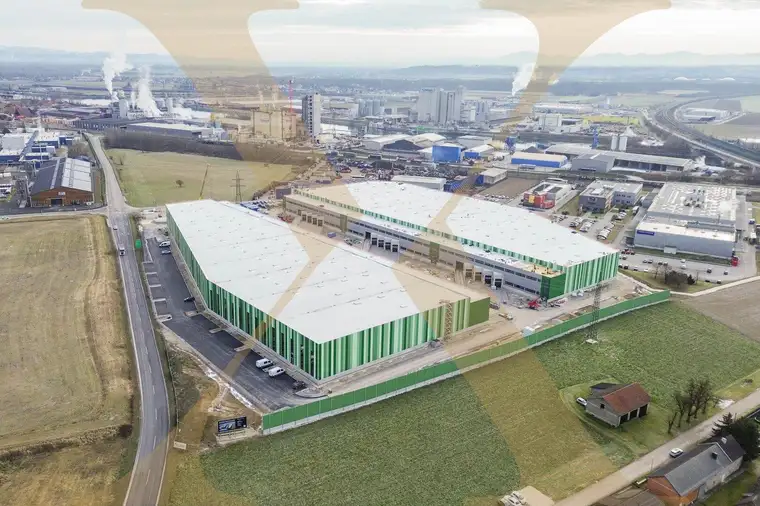NEUBAU - Lager-/Produktionshalle (optional mit Büroflächen) in Enns/Ennshafen zu vermieten!