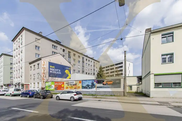 Attraktives Baugrundstück mit baubewilligter Planung in Linz zu verkaufen!