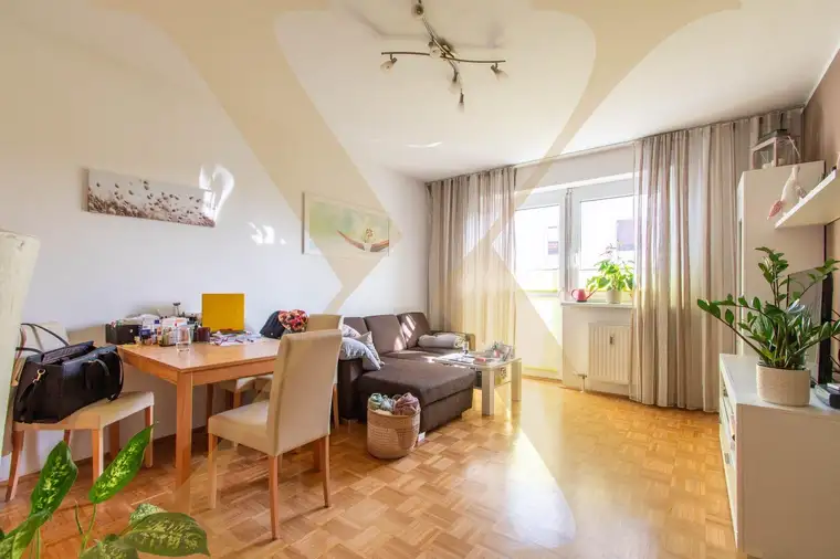 Gut aufgeteilte 2-Zimmer-Wohnung inkl. Loggia am Pöstlingberg/Linz zu vermieten!