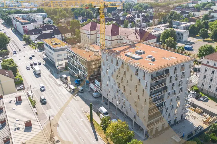 Einzigartige Neubau Büro-/ Praxisflächen im Bauprojekt "Med Cube Linz Mitte" zu vermieten!
