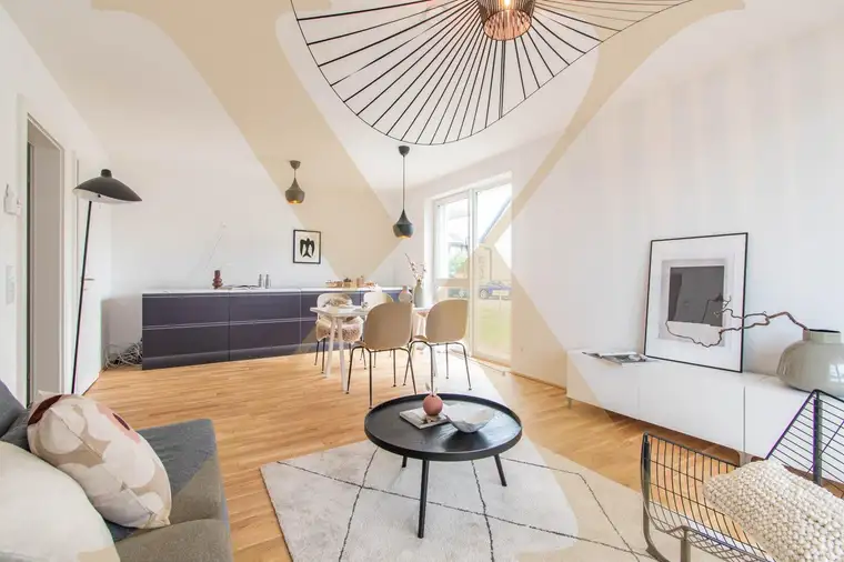 Perfekt für Familien! Großzügige 4-Zimmer-Wohnung mit riesen Eigengarten in Leonding zu verkaufen!