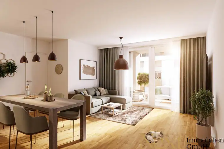 PROVISIONSFREI! Sonnige 3-Zimmer-Wohnung samt gemütlicher Loggia und Garage in Gmunden zu verkaufen!