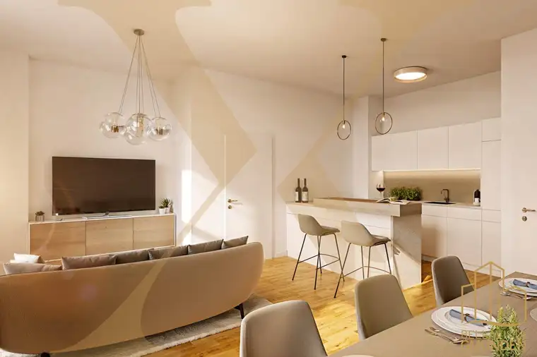 ERSTBEZUG! Hochwertige 2-Zimmer-Wohnung mit attraktivem Balkon im Herzen von Gmunden zu verkaufen!
