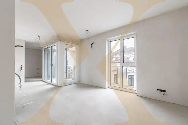 NEUBAU! Ideale 2-Zimmer-Starterwohnung mit Loggia in Urfahr-Zentrum zu verkaufen!