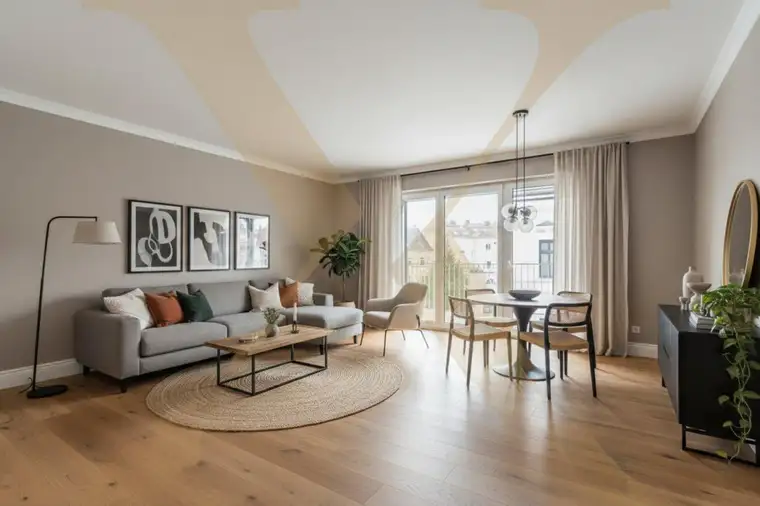 NEUBAU! Sonnige 3-Zimmer-Wohnung mit gemütlicher Loggia in Linz-Urfahr zu verkaufen!