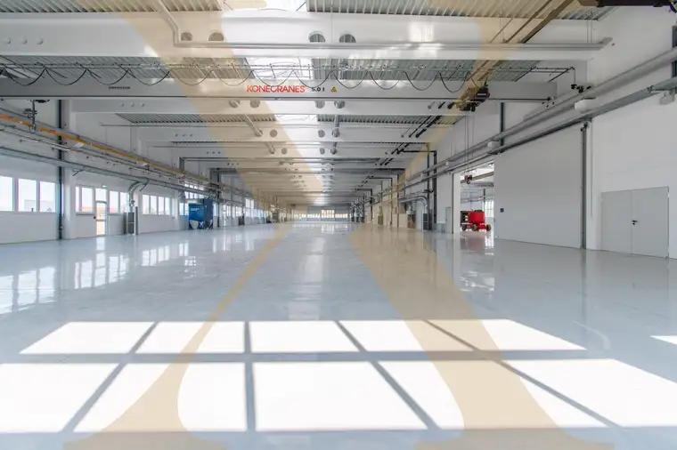 Produktionshalle - Neubau - mit Kränen und optimaler Verkehrsanbindung in Marchtrenk zu vermieten!