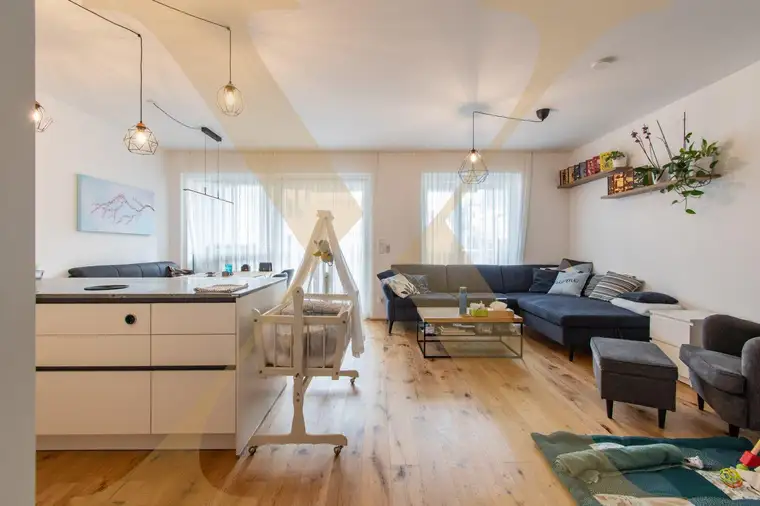 Neuwertige, ca. 100m² große Wohnung mit sonniger Loggia und hochwertiger Ausstattung in Altenberg bei Linz zu verkaufen!