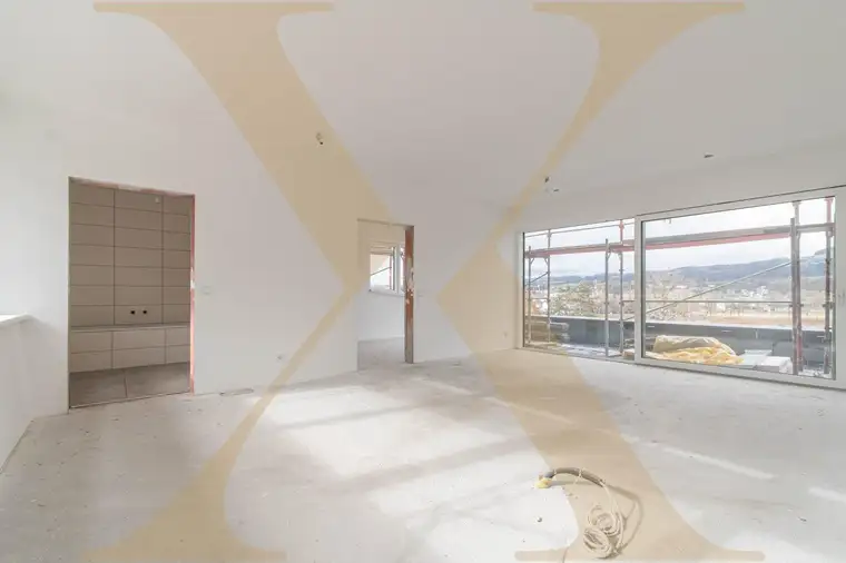 ERSTBEZUG! Lichtdurchflutete 3-Zimmer-Wohnung mit Terrasse und wunderschönem Donaublick zu verkaufen!
