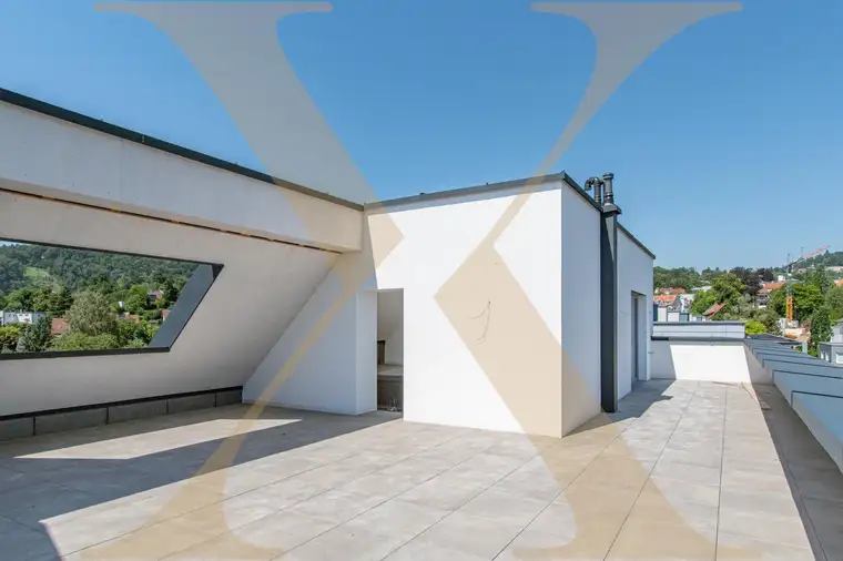 NEUBAU! Traumhafte 4-Zimmer-Penthousewohnung mit exklusiver Dachterrasse in Linz-Urfahr zu verkaufen!