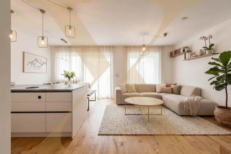 Neuwertige 3-Zimmer-Wohnung mit großzügiger Südwestloggia und hochwertiger Ausstattung in Altenberg zu verkaufen!