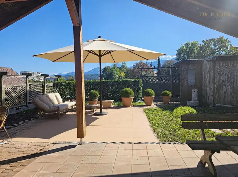 Wohnung mit großer Terrasse an der Drau