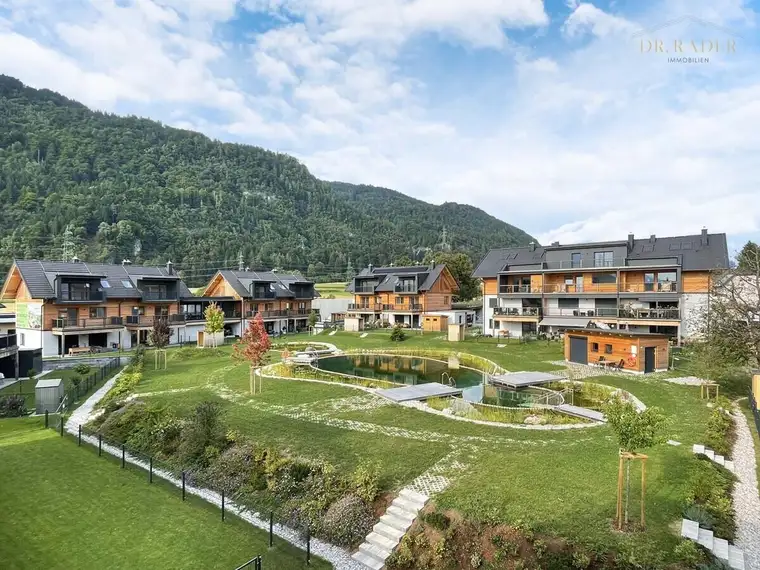 Wohnen mit Naturbadeteich Nähe Villach