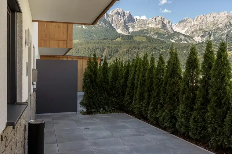Möbliertes Chalet mit Blick auf den Wilden Kaiser
