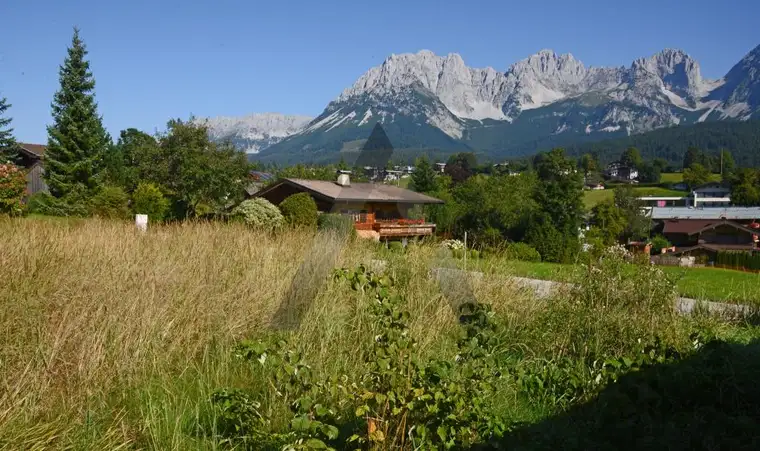 Grundstück mit atemberaubendem Ausblick und Pistenanbindung - Going am Wilden Kaiser