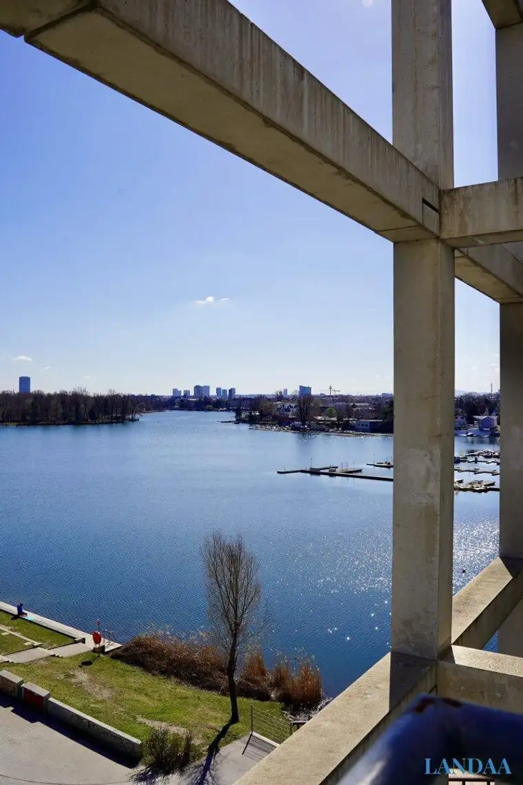 Traum 3 Zimmerwohnung mit Garagenplatz mit Blick auf die Alte Donau !!! Nähe UNO City !!!