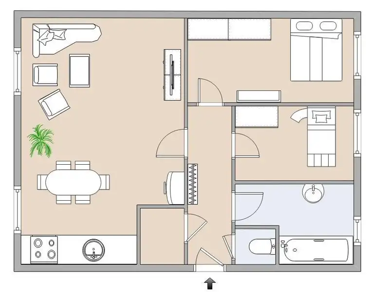 Schöne 3- Zimmerwohnung in Eibiswald mit Blick ins Grüne | Provisionsfrei