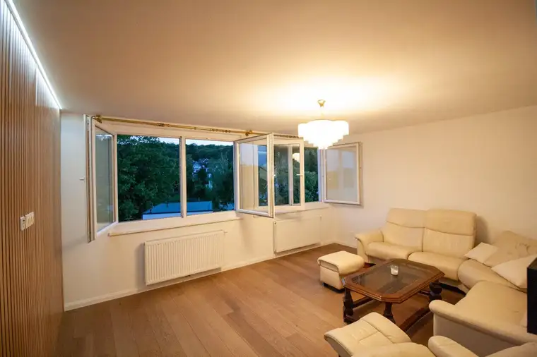Helle 3-Zimmer-Wohnung mit extra Küche mit Blick auf Weinreben – frisch saniert - Video verfügbar
