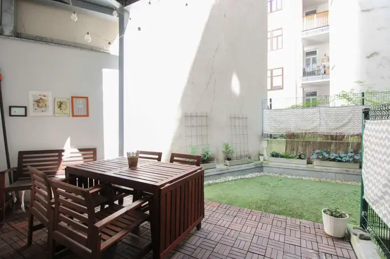 Moderne 2-Zimmer-Wohnung mit Terrasse am Augarten !