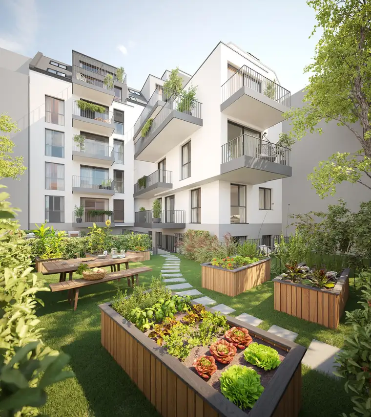 BREEZE – 5% Rendite mit Airbnb Ready 2-Zimmer-Apartment + Balkon