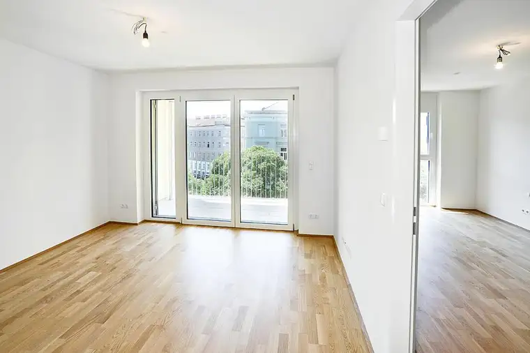Ideale Neubauwohnung mit 2 Zimmern | Gekühlt | Mit Freifläche | Nähe U3
