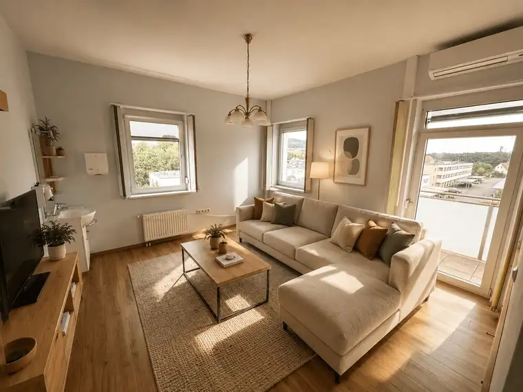 PENTHOUSEFEELING! Erstbezug nach Sanierung mit 2 Sonnenterrassen und traumhaftem Ausblick!